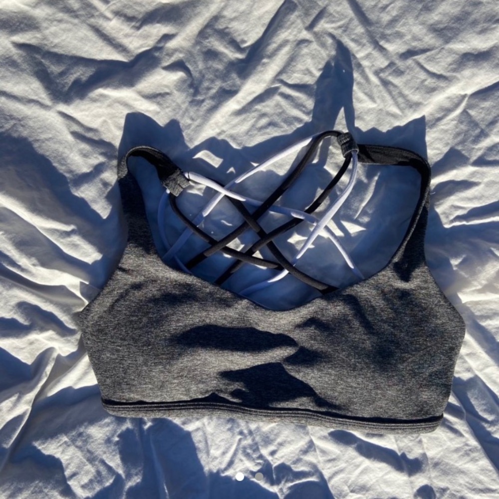 Lululemon Gray Sports Bra